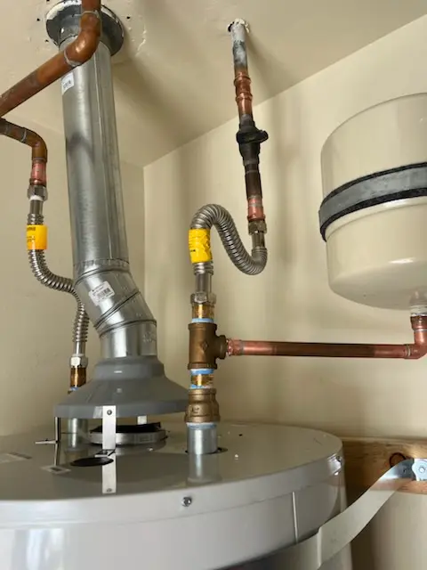 Water heater installation and plumbing repair in St. John